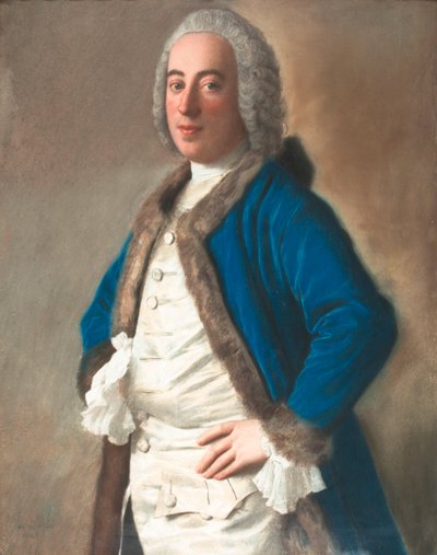 Portræt af Monsieur Boère, købmand i Genova af Jean Étienne Liotard